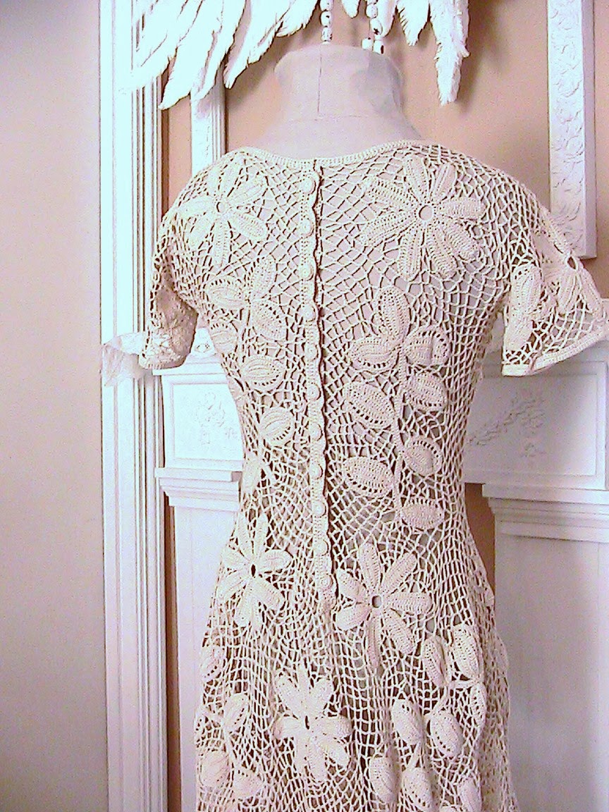 Katty's Cosy Cove Making an Irish Crochet Dress.