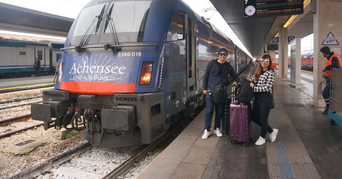 Walk with Cham OEBB Sleeper Train from Vienna Austria to Venice Italy