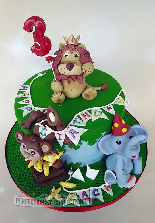 The Perfectionist Confectionist Zach Zoo Birthday Cake The Perfectionist Confectionist Zach Zoo Birthday Cake