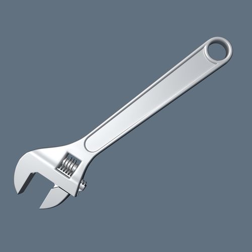 Adjustable Spanner Wrench Download free 3D cad models 5043