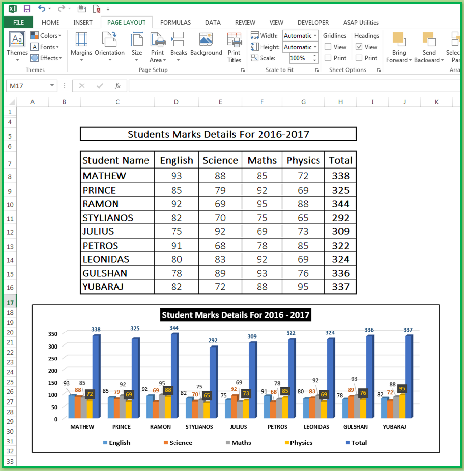 How To Make A Simple Chart In Excel