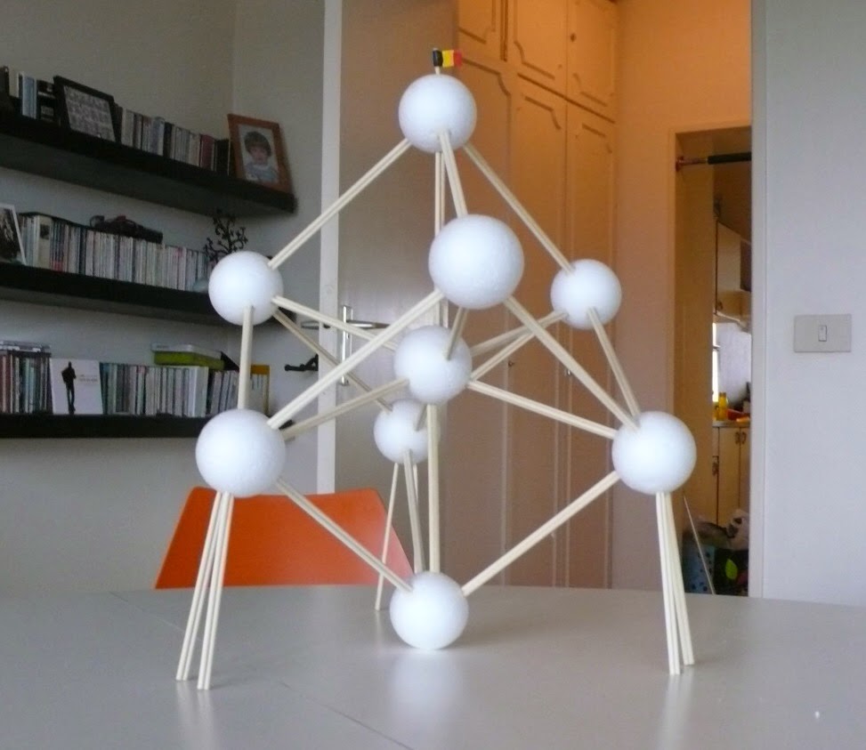 Floris' blogje: Atomium in het klein