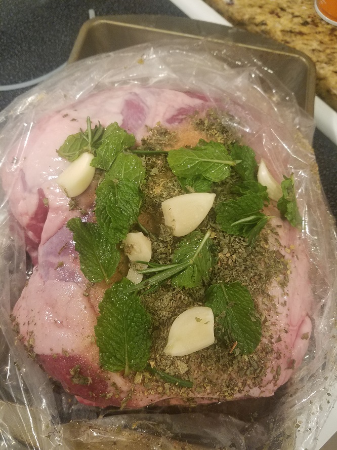 Italian Leg of Lamb Marinated in White Wine What's Cookin' Italian