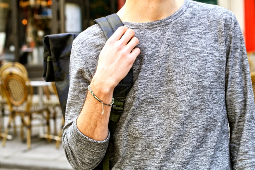 BLOG-MODE-HOMME_RIVER-ISLAND-Asymetrical-top_Asos-Jeans_Fairmont-Shoes_Only-Noa-Bracelet_Sorbonne-Paris_Sac-à-dos-camouflage-Mensfashion-Preppy-Dandy