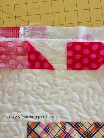 crazy mom quilts: one way to make a pillow form