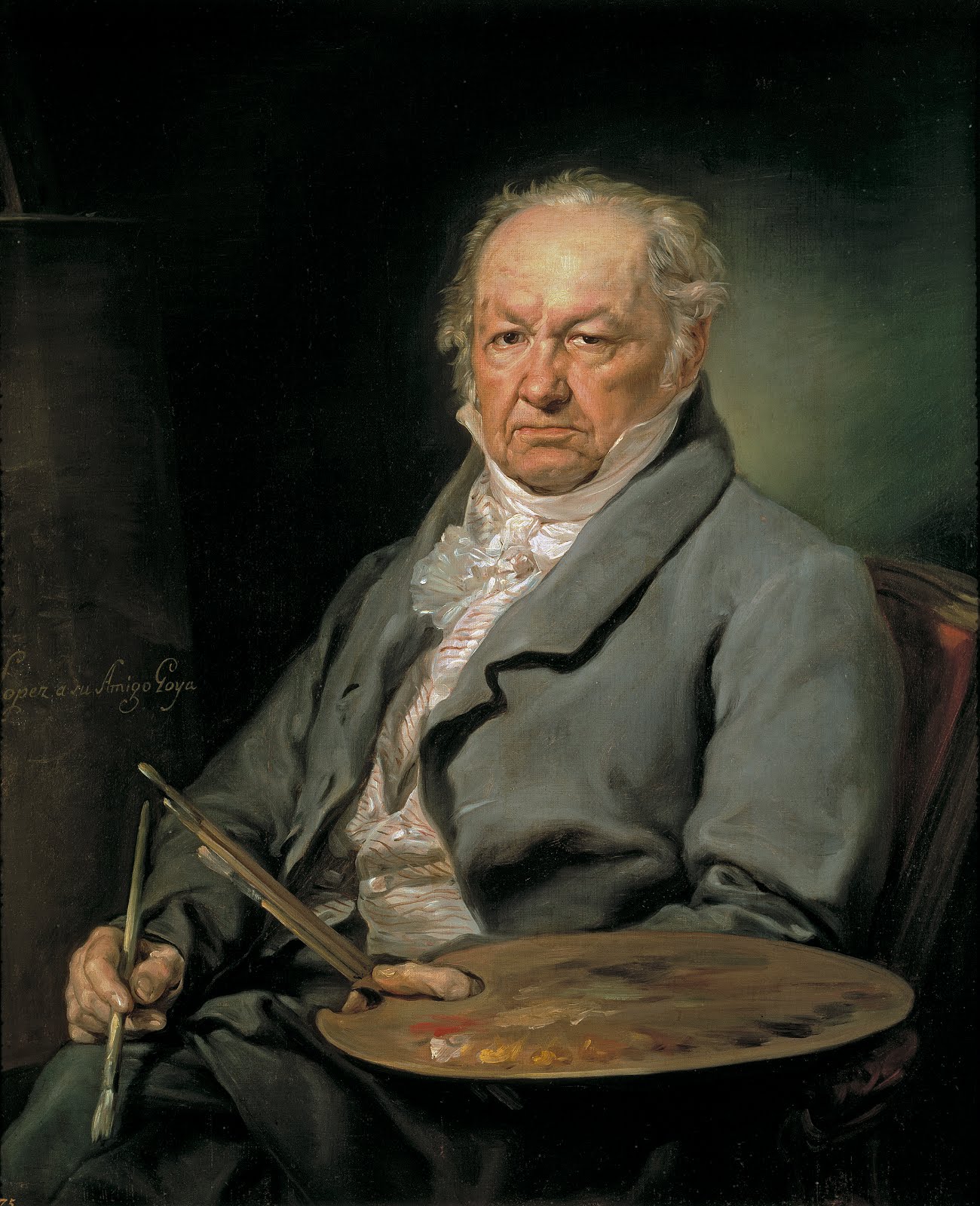Goya  un genio del romanticismo y humilde fue el pintor mas famoso de su tiempo