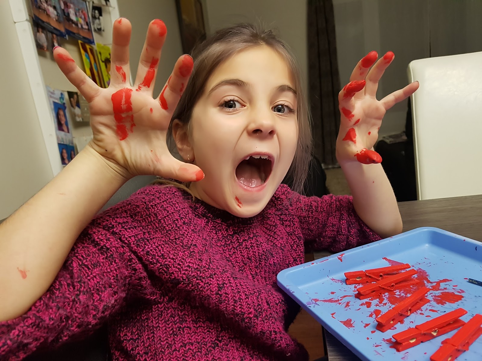 Bo's Bodacious Blog Kid Valentine's Day Craft Clothespin Butterfly