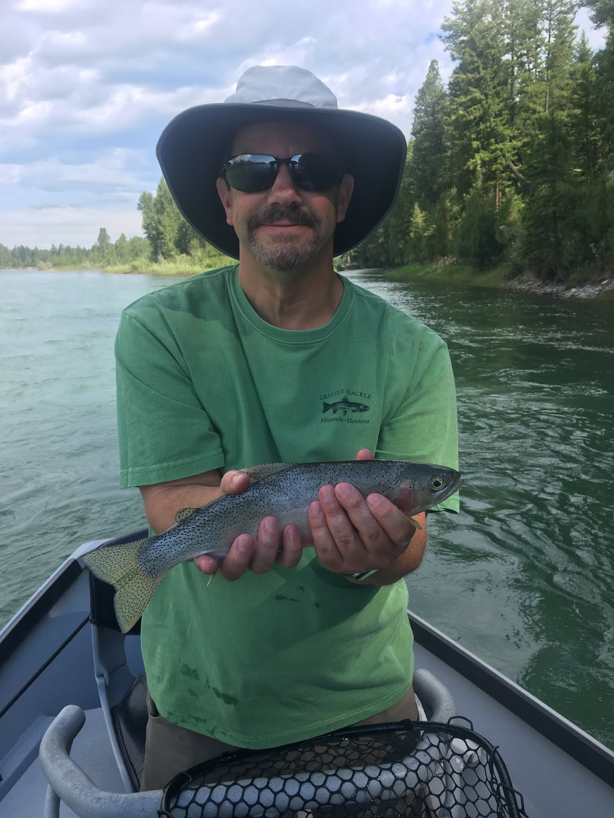 Outcast Guiding Fishing Report Dry Fly Fishing on Flathead River
