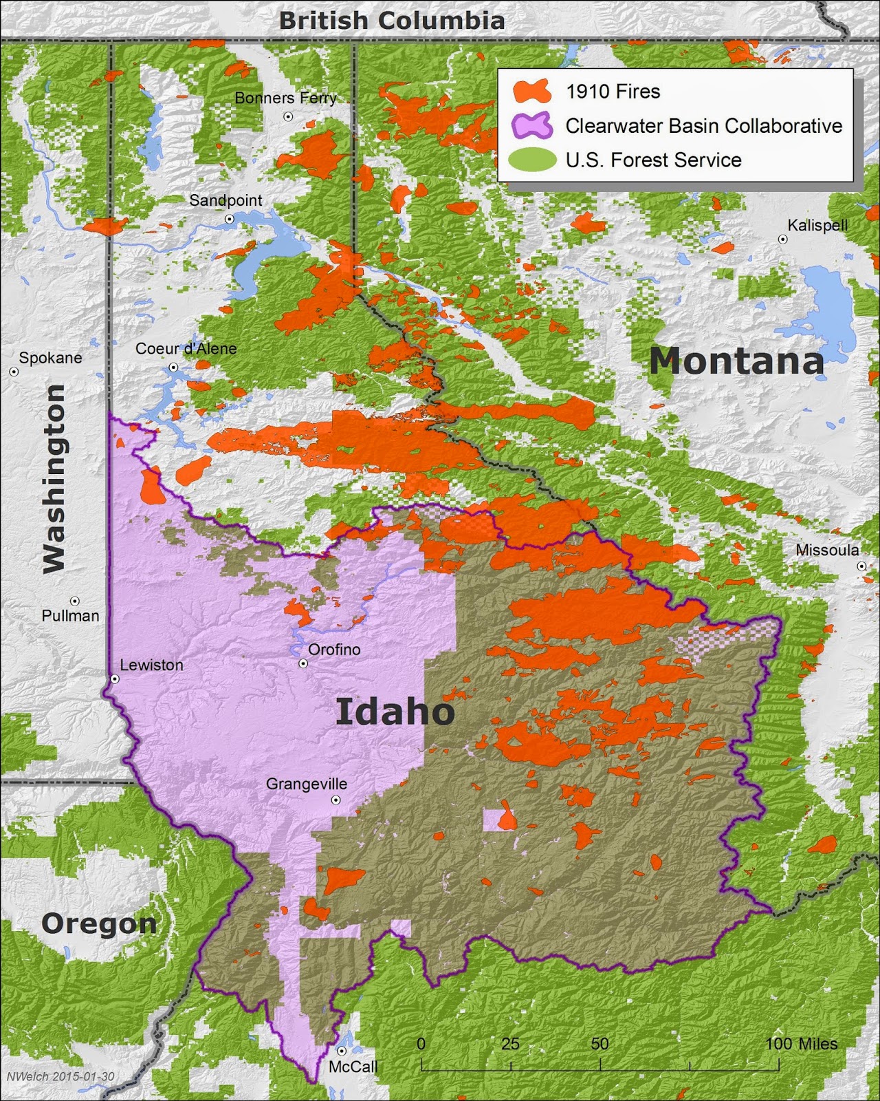 Idaho Nature Notes: The Big Burn and the Mid-Seral Bulge