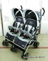 Pliko BS2168 Speedy Twin Baby Stroller