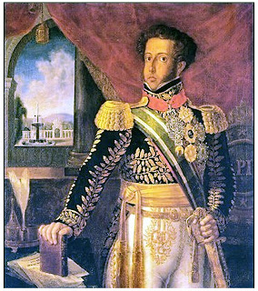 Dom Pedro I: Pedro de Alcântara Francisco António João Carlos Xavier de Paula Miguel Rafael Joaquim José Gonzaga Pascoal Cipriano Serafim de Bragança