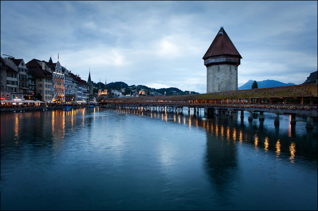 Chapel Bridge, Lucerne, Switzerland