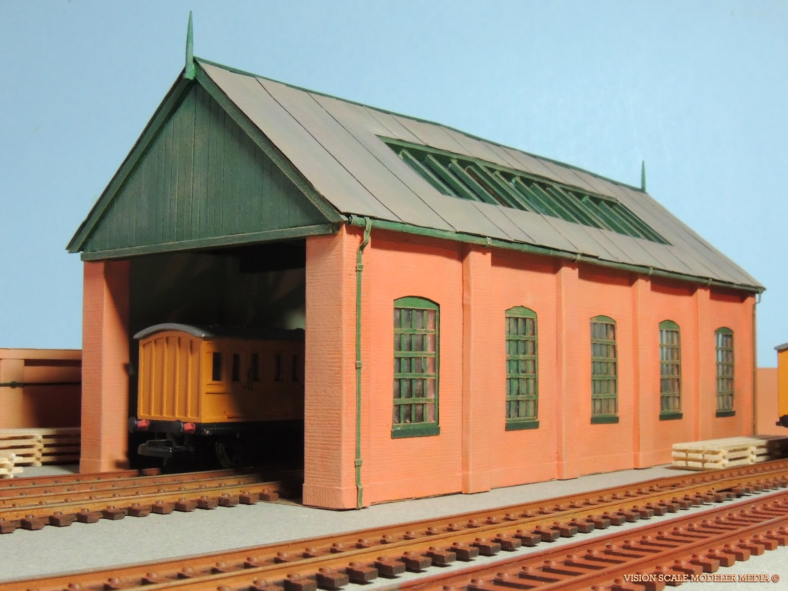 SodorModelRailroading: Tidmoth Goods Shed #3: Completion