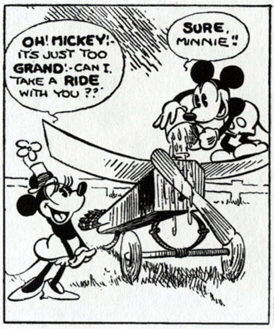 First Versions: Mickey Mouse (comics)