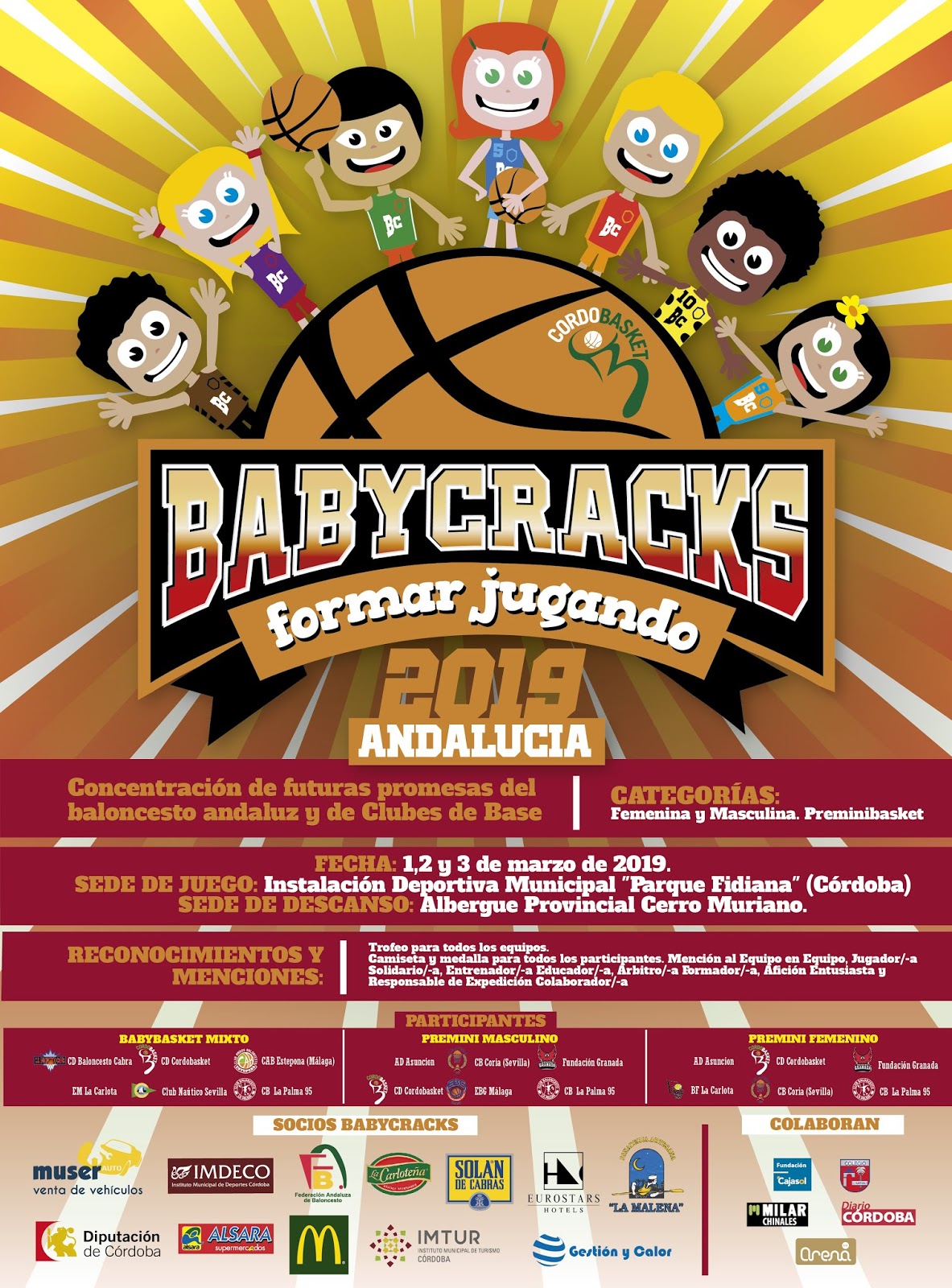 VIVE EL BASKET CON EDUARDO BURGOS Marzo arranca en Córdoba con el