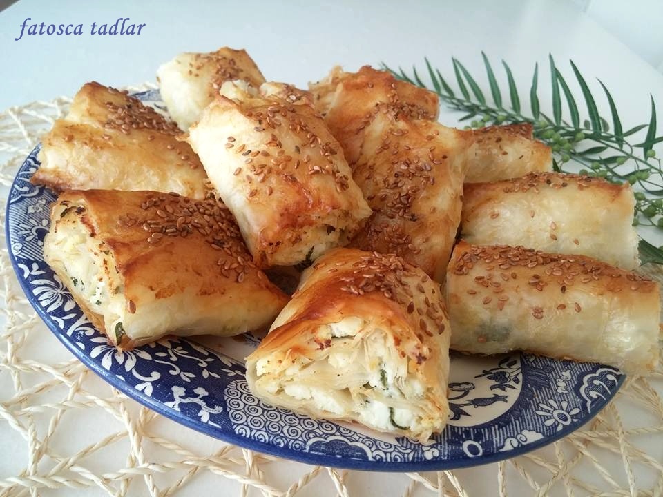 fatosca tadlar BAKLAVA YUFKASIYLA TULUM LORLU ÇITIR BÖREK