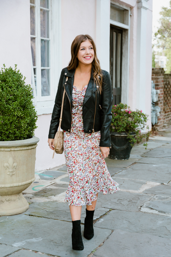 Wearing Florals into Fall | Chasing Cinderella