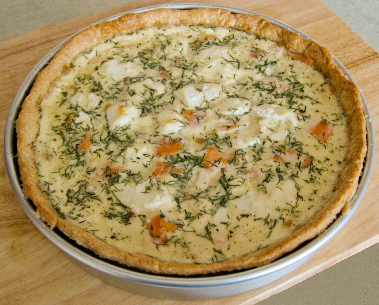 goats cheese quiche delia smith