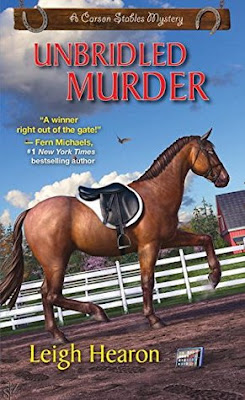 Cover Unbridled Murder by Leigh Hearon Bea's Book Nook, Review, Giveaway, Unbridled Murder, Leigh Hearon
