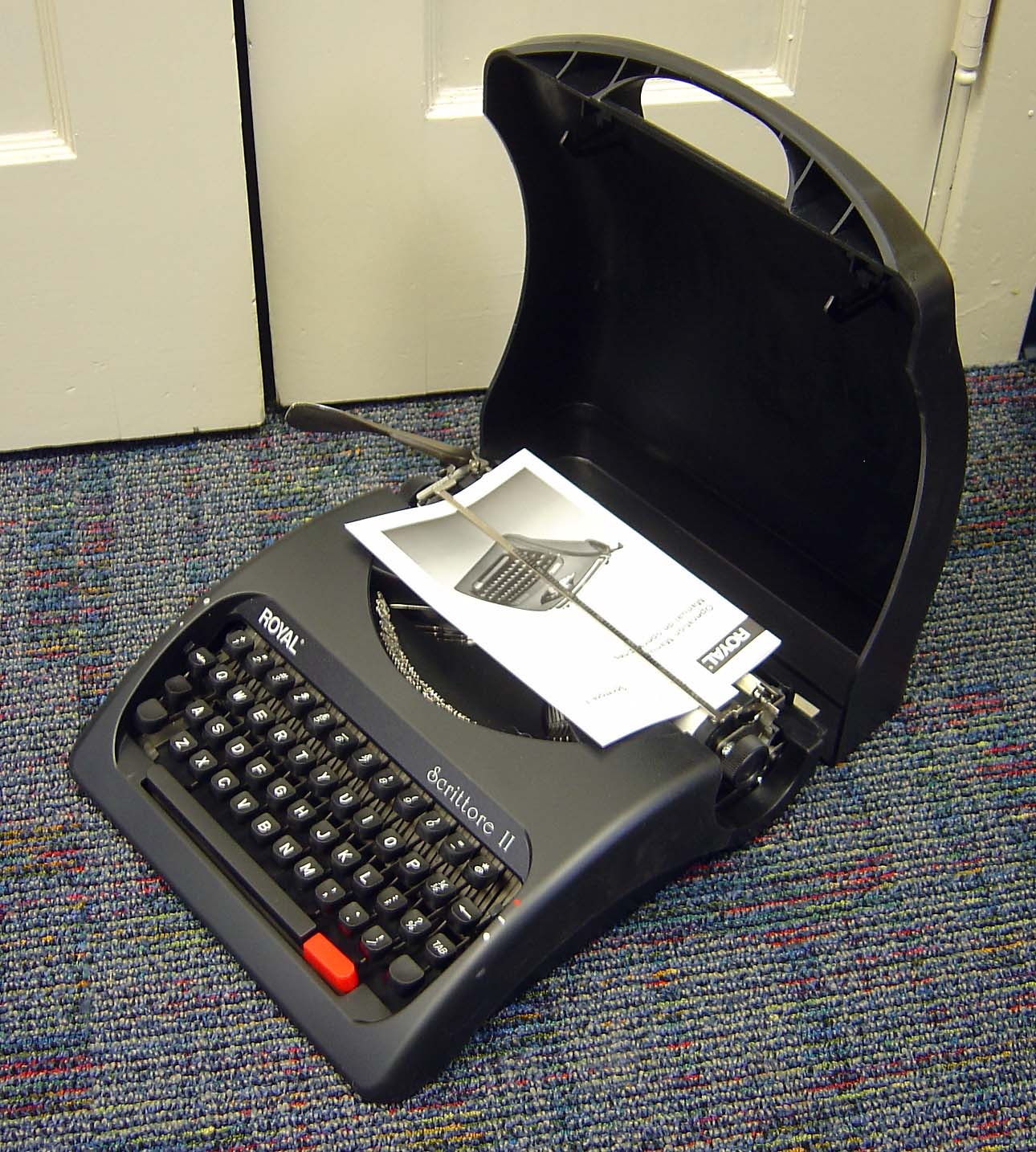 The Typewriter Revolution blog Typewriter review Royal Scrittore II