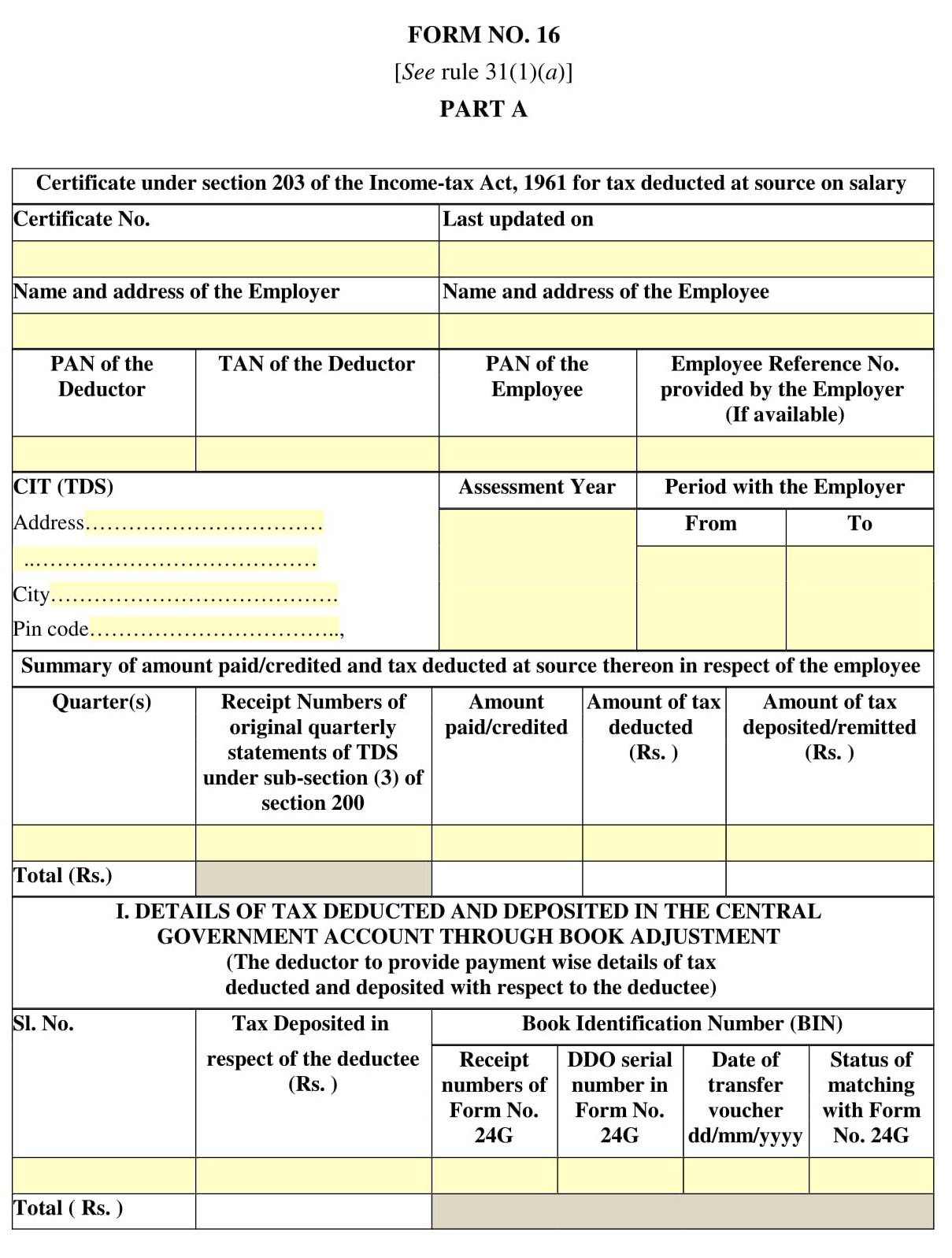 income tax slip