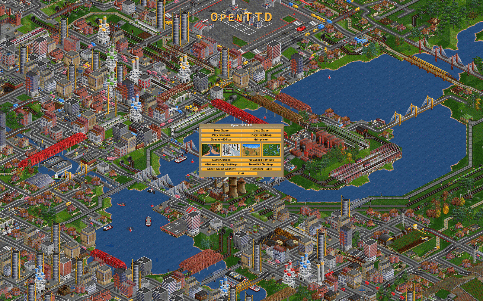 Indie Retro News: OpenTTD 1.6.1 - Open Source Transport Tycoon.