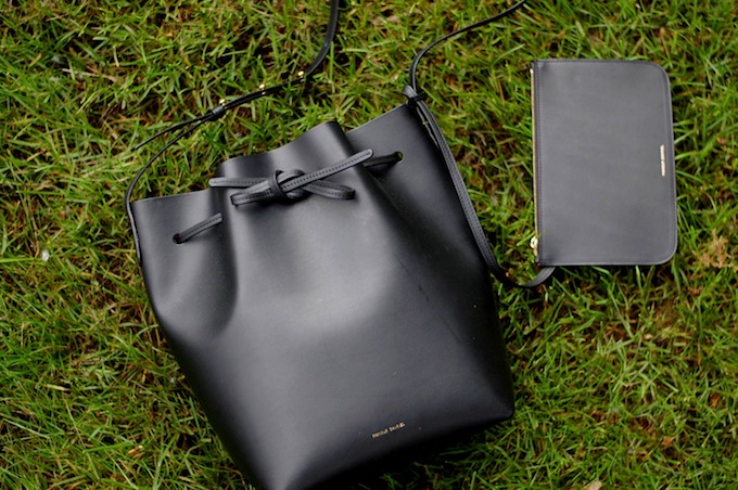 Mansur Gavriel Bucket Bag black with Flamma review Covet and Acquire Vancouver