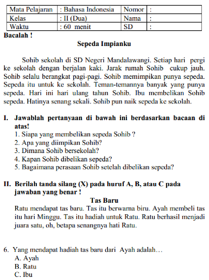 Soal Uas Bahasa Indonesia Kelas Xii Ipa Semester 2 – Beinyu.com