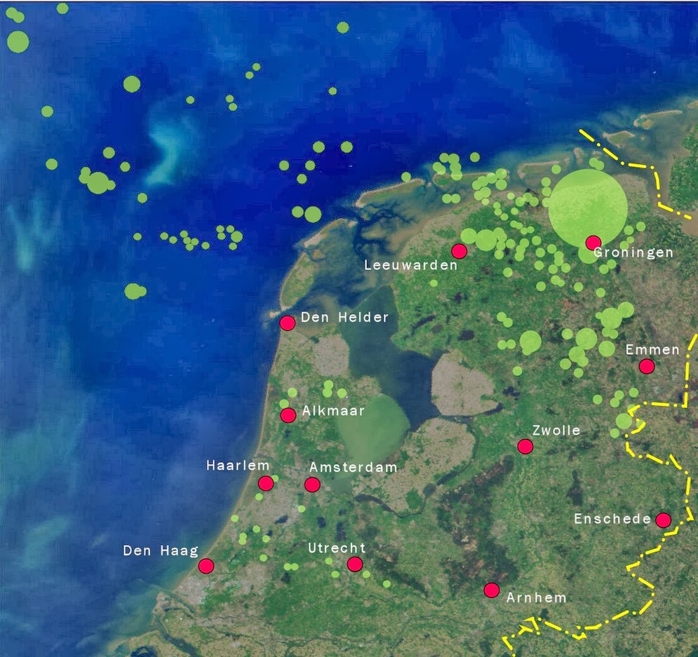 Землетрясение в нидерландах