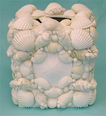 seashell covers giveaway tissue box
