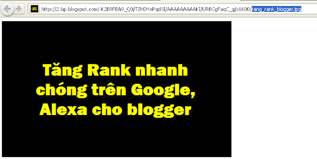 Tăng rank cho blogger trên Google Alexa
