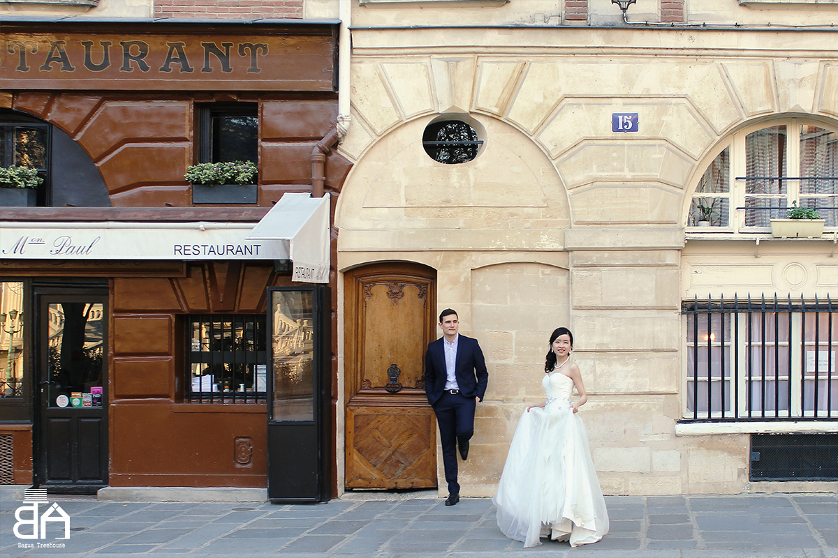 台中棒故事影像工作室 | 海外自助婚紗修片 | 法國夫妻 Sara & Olivier