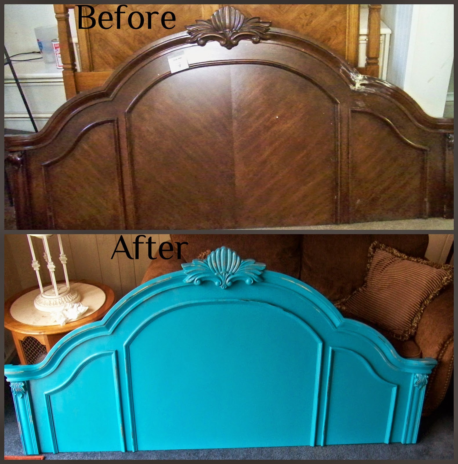 Red Revival Spray painting furniture