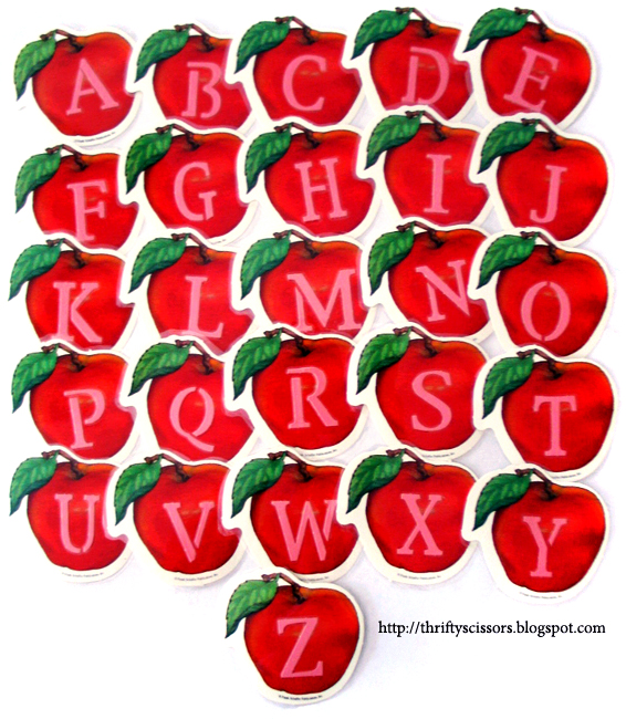 DIY Apple Card Games for Early Learners Thrifty Scissors