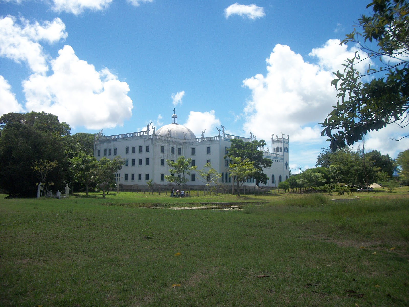 Grupo da visita a comunidade Servos de Maria