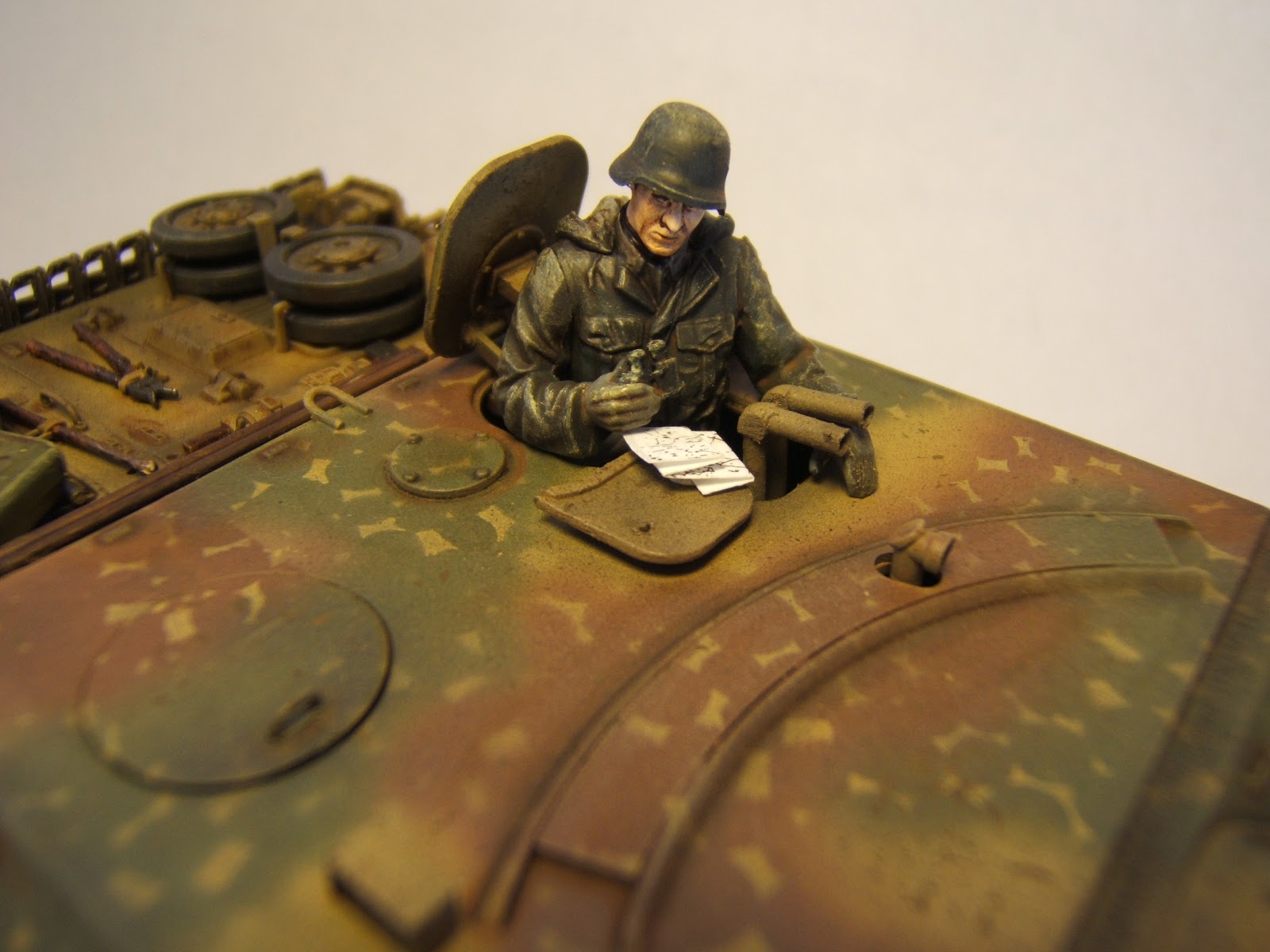 Dave's Tank Workshop : Panther G - Disc Pattern Camouflage