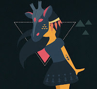 rafaella pioto character design, girafa