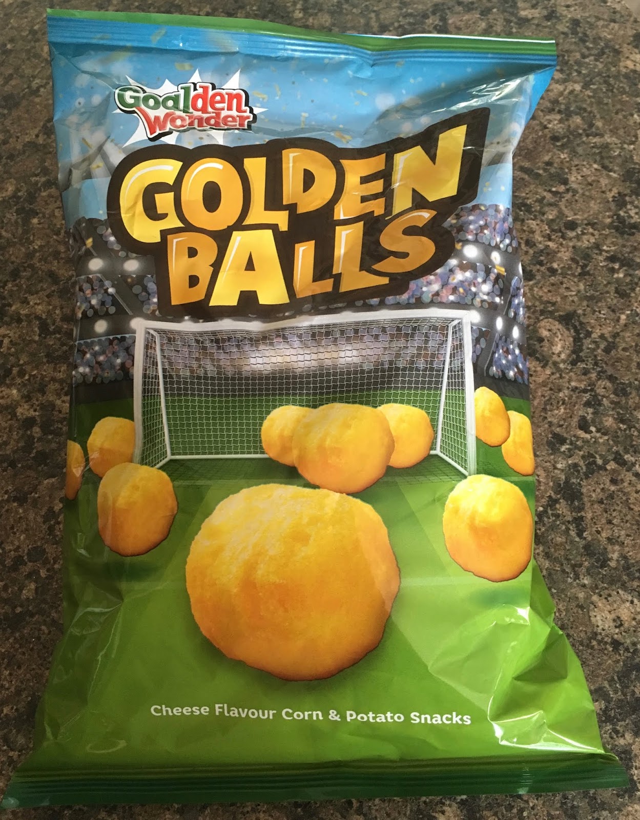 FOODSTUFF FINDS Golden Wonder Golden Balls Cheese Crisps (Aldi) By