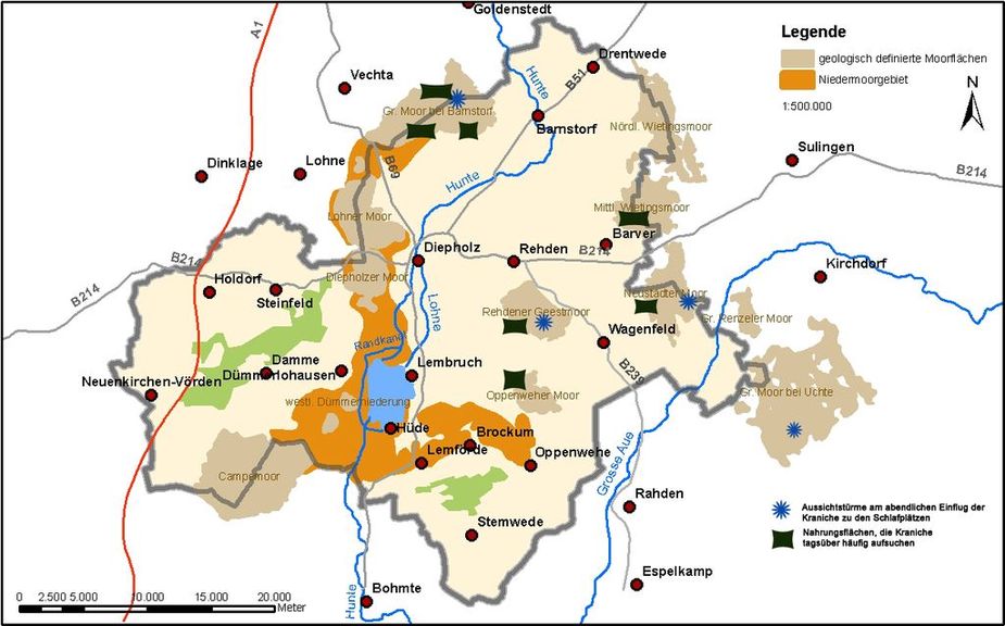 De Vogelaars: Kraanvogels - Diepholzer Moorniederung - 29 en 30 oktober