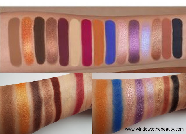 Poison Garden Palette Closer Dupe swatches review opinion