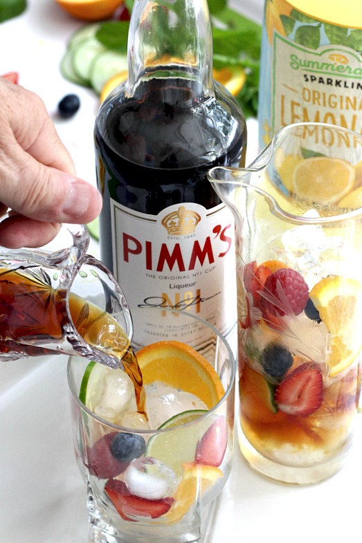 Classic Pimm's Cup Grateful Prayer Thankful Heart