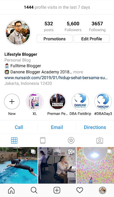 8 cara menaikan kunjungan profil instagram