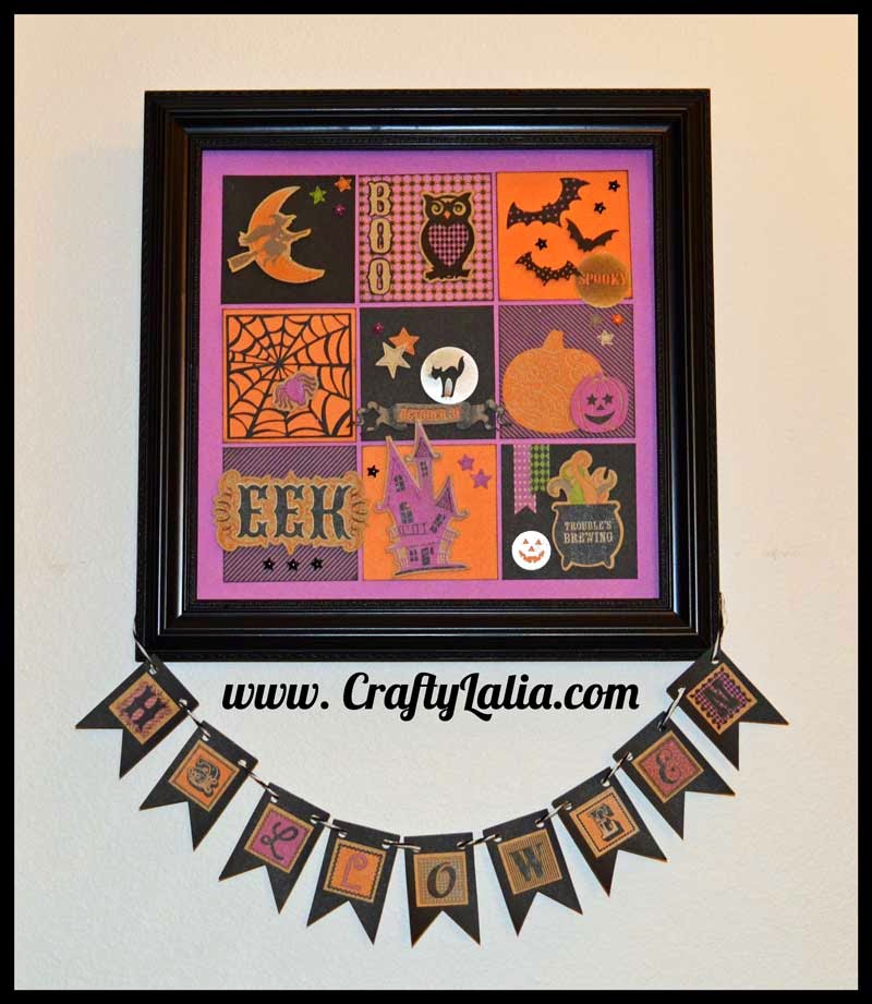 Seasonal Sampler with CTMH Scaredy Cat  with Halloween Banner by Lalia Harris