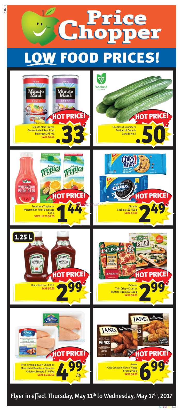 price chopper canada flyer may 11 to 17 2017 weekly flyers canada price chopper flyer barrie ontario