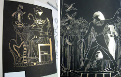 egyptian scratch easy project brite fyi purchased rainbow colors stunning paper silver using