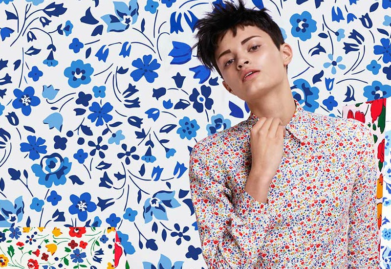 UNIQLO LIBERTY LONDON COLLAB CAMPAIGN SPRING