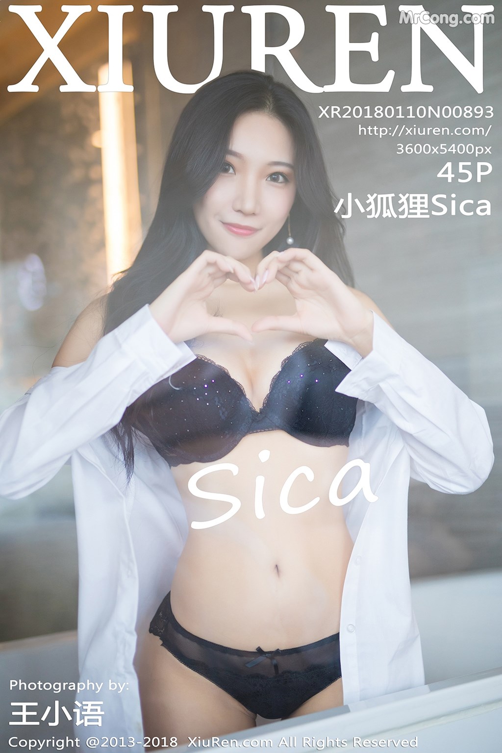 XIUREN No.893: Model Xiao Hu Li (小 狐狸 Sica) (46 photos) photo 1-0