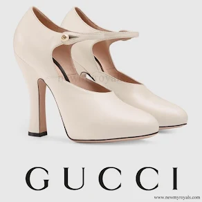 Charlotte Casiraghi wore Gucci Light Leather Pump