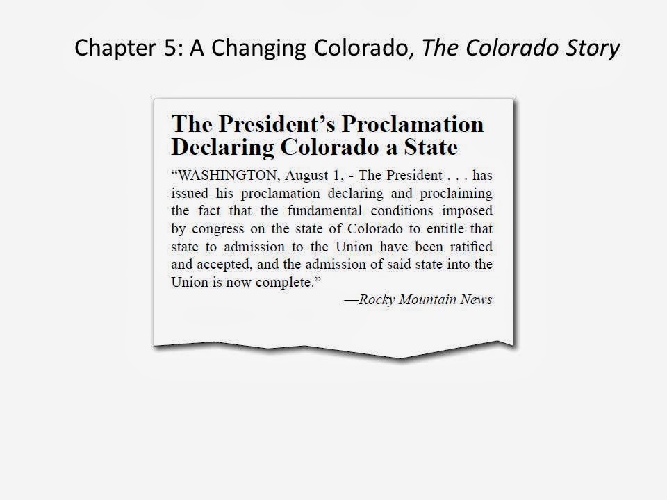 4th Grade Social Studies Colorado Post 1800