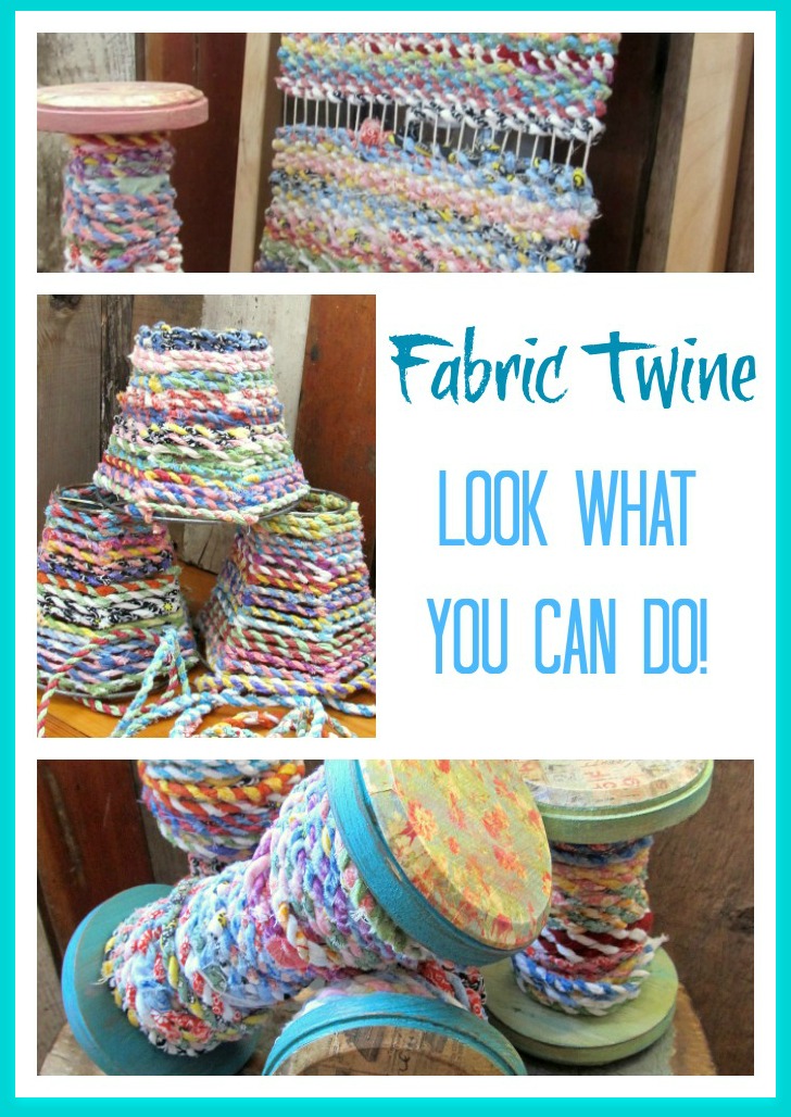 CREATIVE AND CRAFTY USES FOR FABRIC TWINE left2theimagination